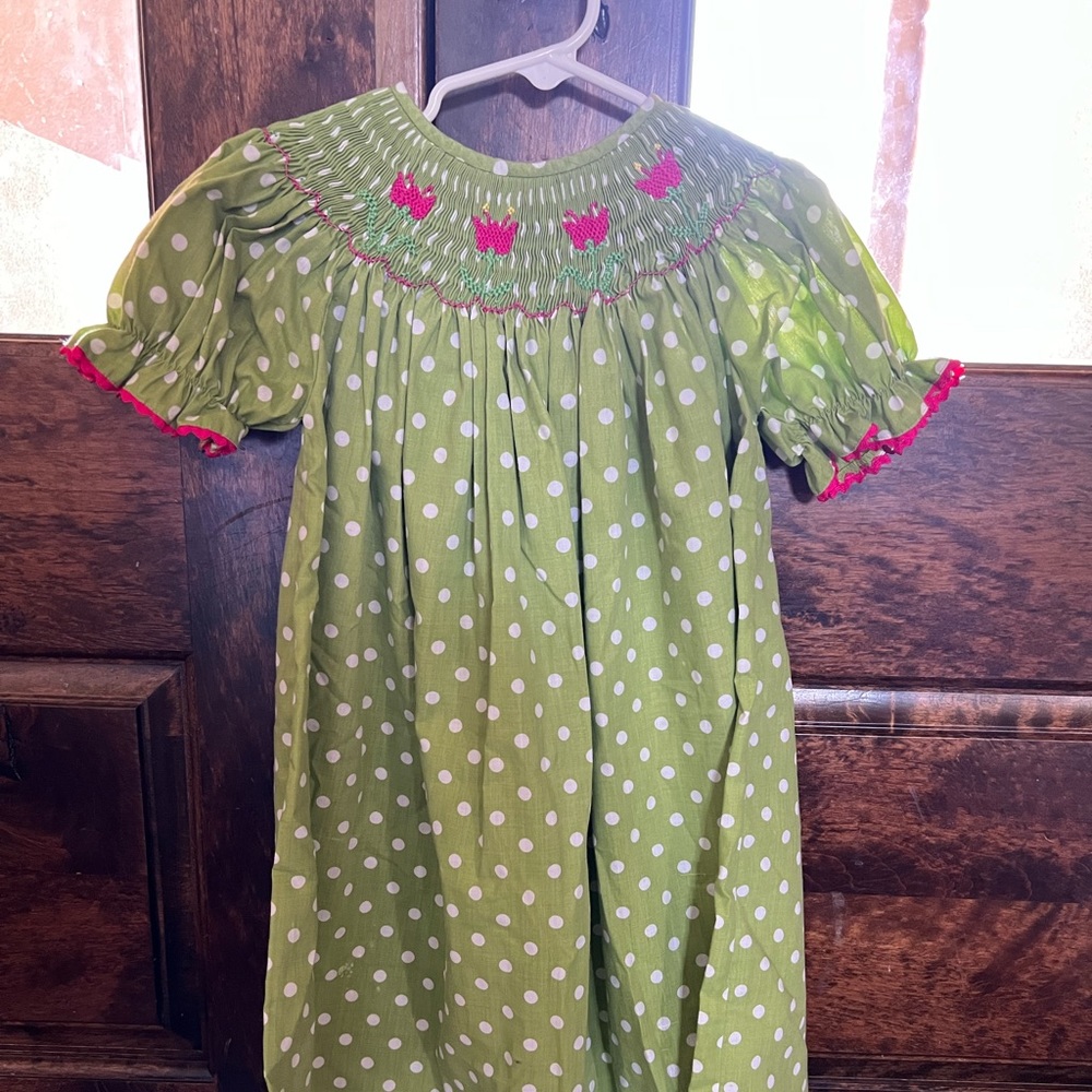 Smocked 3T Dress Perfect For Spring